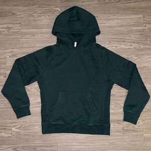 Original Favorites Hoodie Mens Sz S Forest Green Pullover Oversized Heavyweight